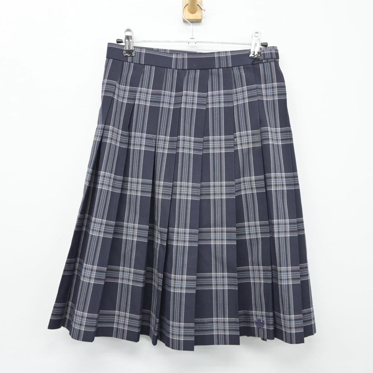 【中古】兵庫県 明石南高等学校 女子制服 2点（シャツ・スカート）sf025974