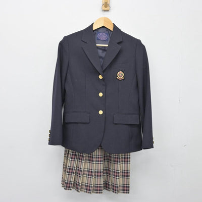 【中古】静岡県 飛龍高等学校 女子制服 3点（ブレザー・スカート）sf025980