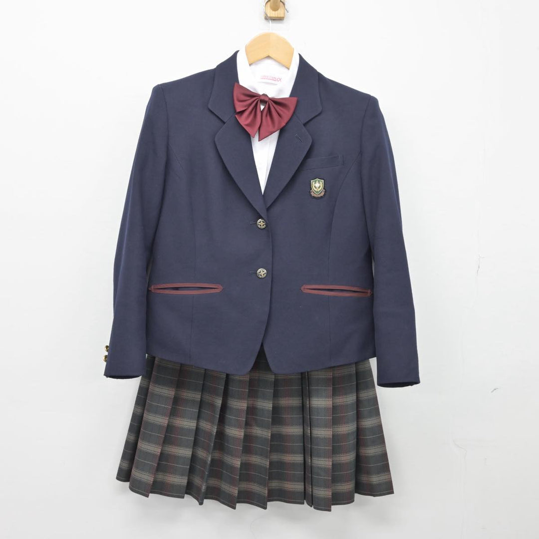 【中古制服】北海道 札幌日本大学高等学校 女子制服 5点（ブレザー・ニット・シャツ・スカート）sf025984【リサイクル学生服】 | 中古制服 通販パレイド