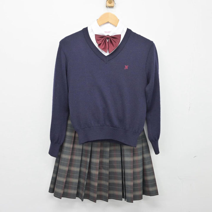 【中古制服】北海道 札幌日本大学高等学校 女子制服 5点（ブレザー・ニット・シャツ・スカート）sf025984【リサイクル学生服】 | 中古制服 通販パレイド