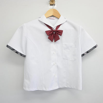 【中古】北海道 札幌日本大学高等学校 女子制服 3点（シャツ・スカート）sf025985