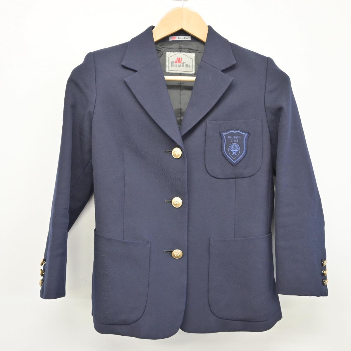 【中古】東京都 麹町学園女子中学校・高等学校 女子制服 2点（ブレザー）sf025987