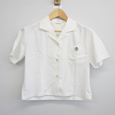 【中古】群馬県 太田女子高等学校 女子制服 2点（シャツ）sf025991