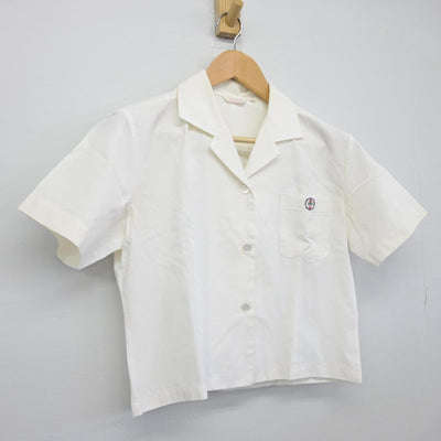 【中古】群馬県 太田女子高等学校 女子制服 2点（シャツ）sf025992