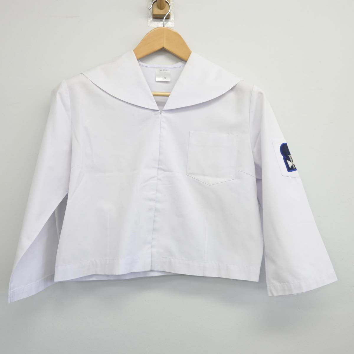 【中古】群馬県 境野中学校 女子制服 2点（セーラー服・スカート）sf025996