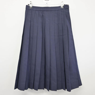 【中古】群馬県 境野中学校 女子制服 3点（セーラー服・スカート）sf025998