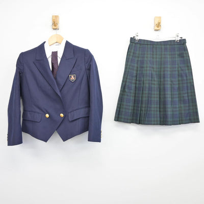 【中古】愛知県 星城高等学校 女子制服 4点（ブレザー・シャツ・スカート）sf026004