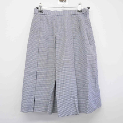 【中古】神奈川県 日限山中学校 女子制服 2点（ベスト・スカート）sf026006