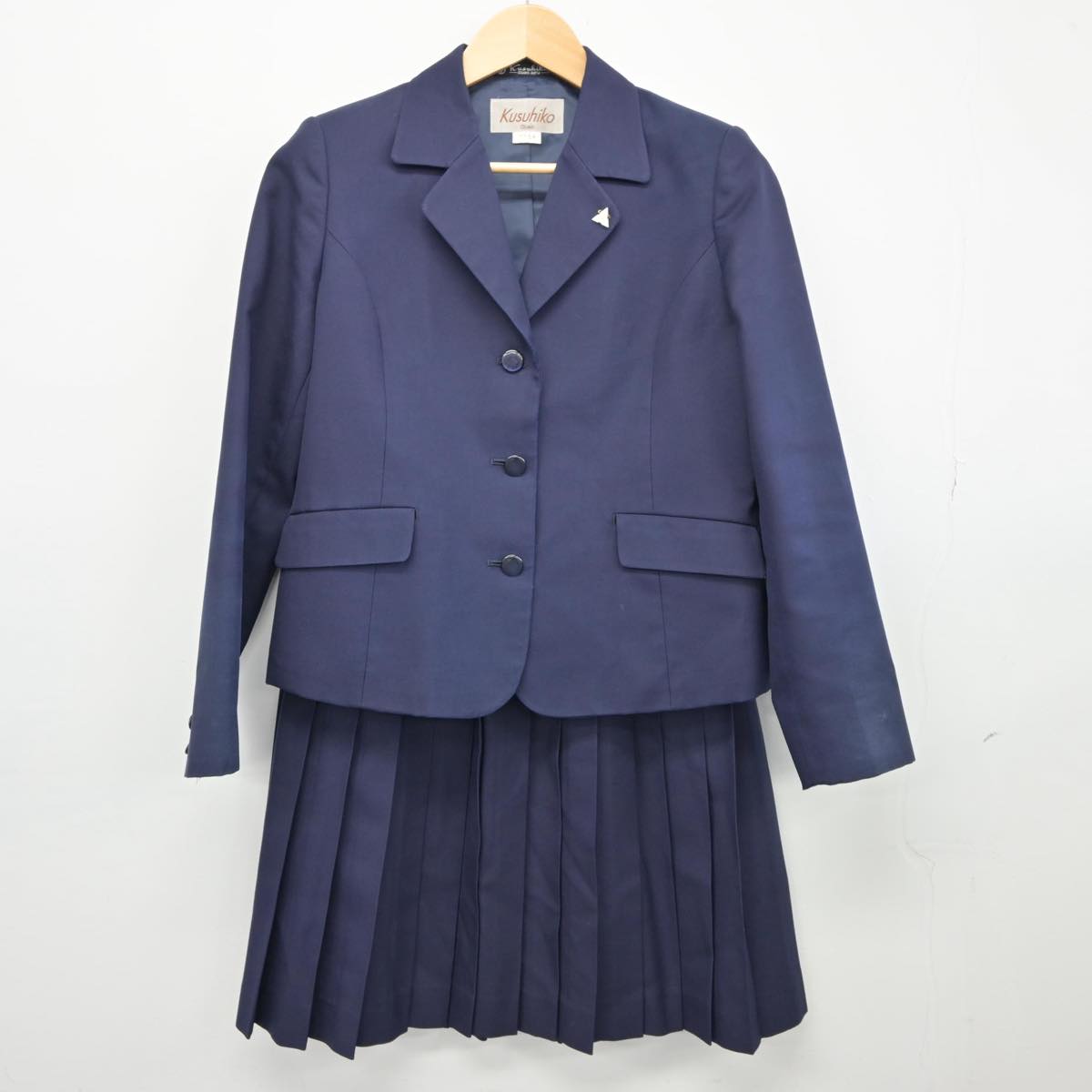 【中古】岐阜県 大垣東高等学校 女子制服 2点（ブレザー・スカート）sf026008