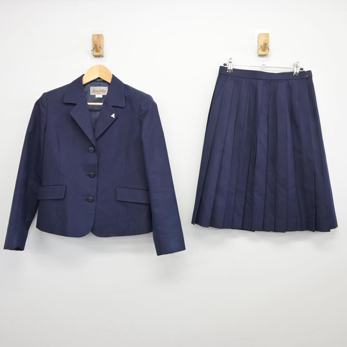 【中古】岐阜県 大垣東高等学校 女子制服 2点（ブレザー・スカート）sf026008