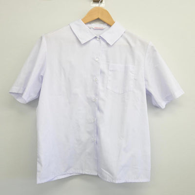 【中古】群馬県 倉賀野中学校 女子制服 3点（ベスト・シャツ・スカート）sf026022