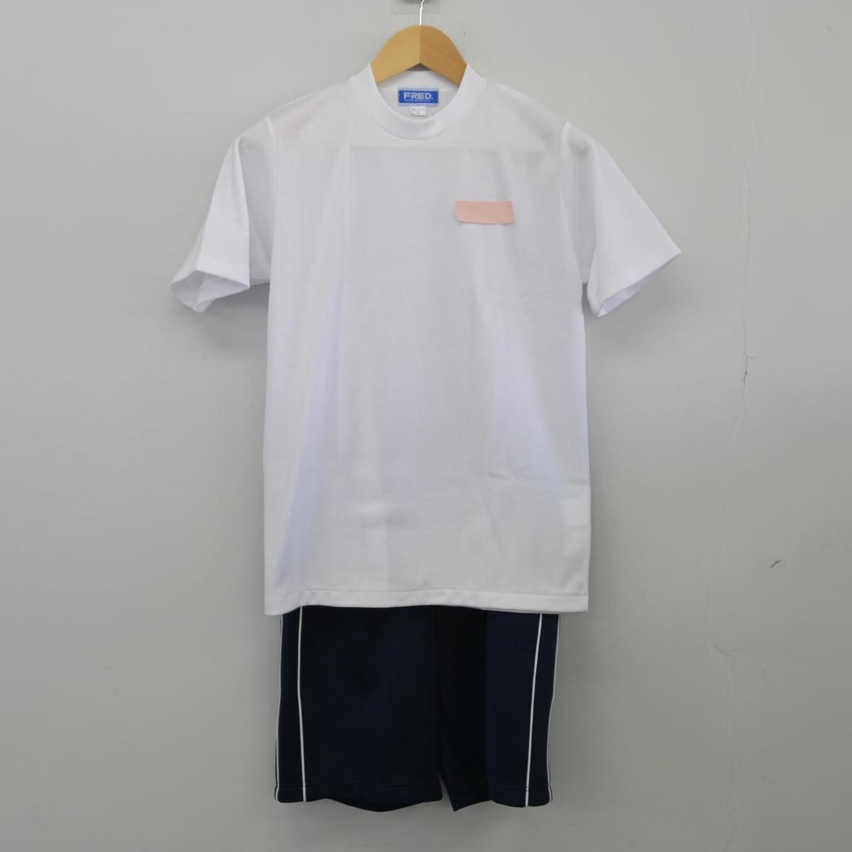 【中古】大阪府 帝塚山学院中学校 女子制服 2点（体操服 上・体操服 下）sf026026