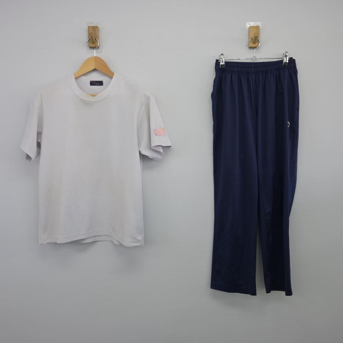 【中古】大阪府 住ノ江中学校 女子制服 2点（体操服 上・ジャージ 下）sf026033