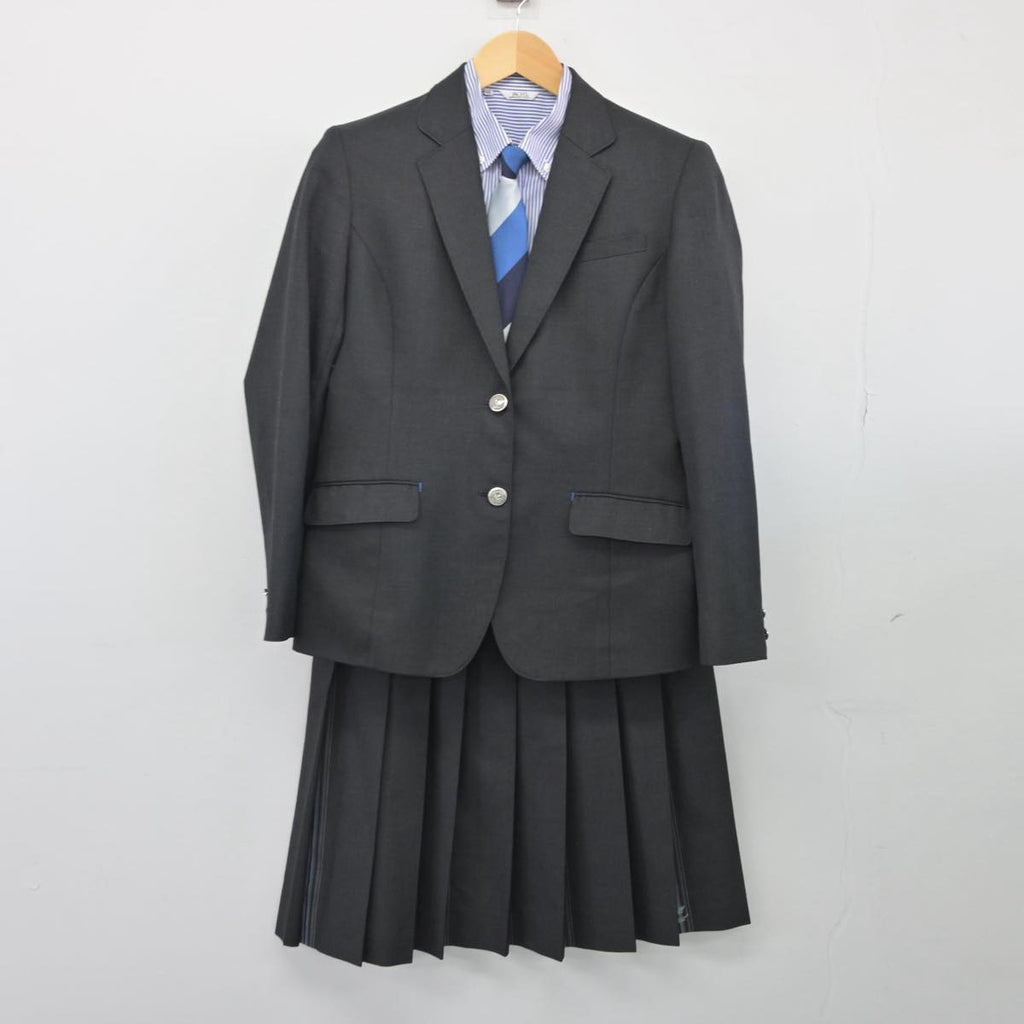 【中古制服】福岡県 福翔高等学校 女子制服 4点（ブレザー・シャツ 