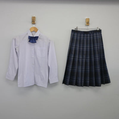 【中古】神奈川県 相洋高等学校 女子制服 4点（ブレザー・シャツ・スカート）sf026039