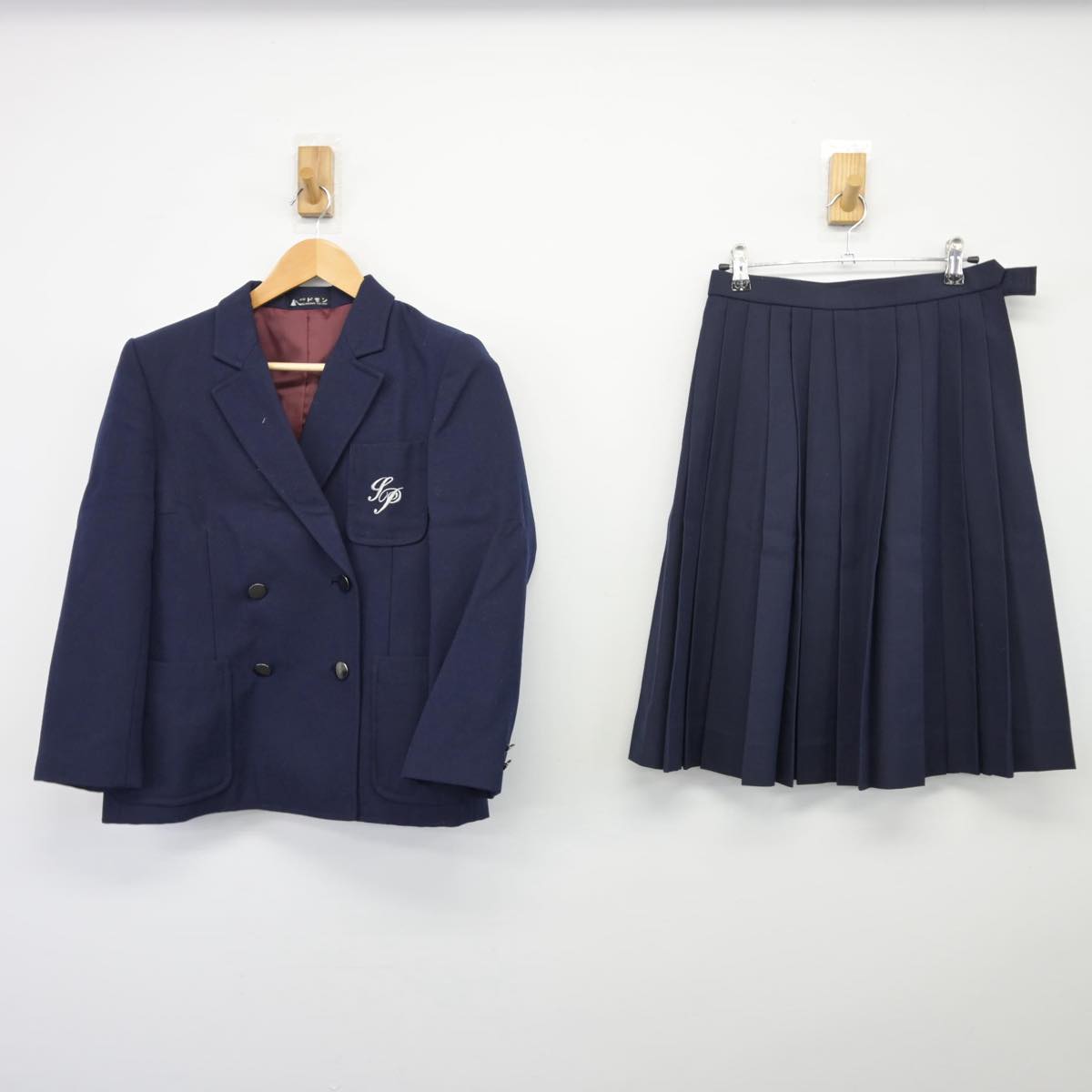 中古制服】北海道 函館白百合学園高等学校 女子制服 2点（ブレザー