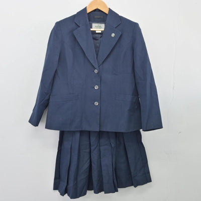 【中古】愛知県 阿久比高等学校 女子制服 4点（ブレザー・ベスト・スカート）sf026060