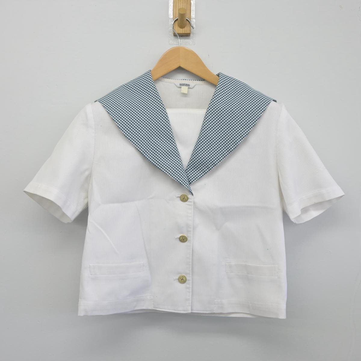 【中古】岡山県 就実高等学校 女子制服 1点（セーラー服）sf026068