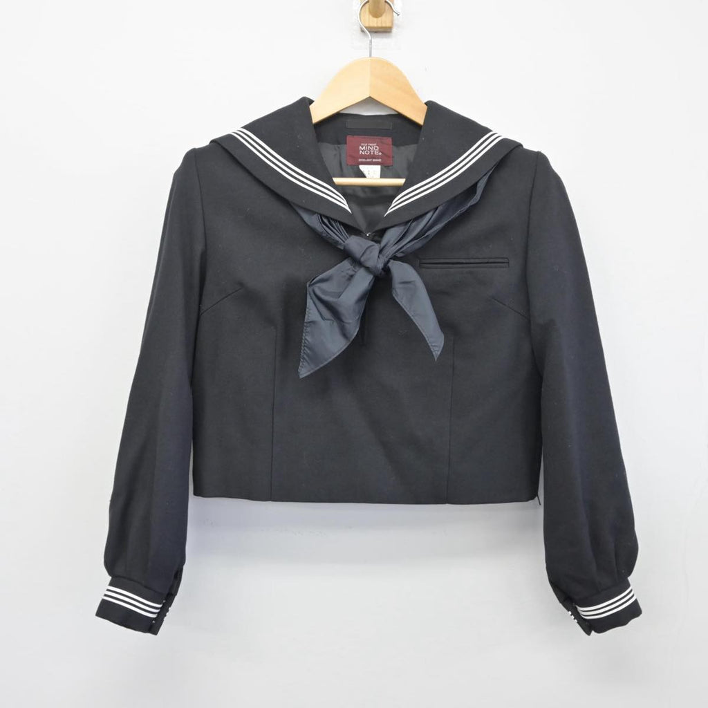 【中古】栃木県 鹿沼高等学校 女子制服 2点（セーラー服）sf026070