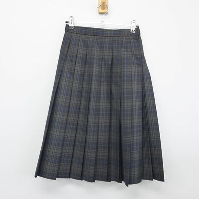 【中古】栃木県 山辺中学校 女子制服 3点（ブレザー・ニット・スカート）sf026092