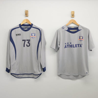 【中古】神奈川県 聖和学園高等学校/サッカー部ユニフォーム 男子制服 2点（部活ユニフォーム 上）sf026101