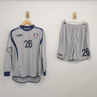 【中古】神奈川県 聖和学園高等学校/サッカー部ユニフォーム 男子制服 2点（部活ユニフォーム 上・部活ユニフォーム 下）sf026102