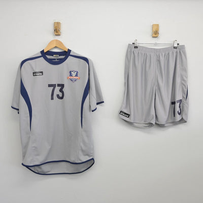 【中古】神奈川県 聖和学園高等学校/サッカー部ユニフォーム 男子制服 2点（部活ユニフォーム 上・部活ユニフォーム 下）sf026103