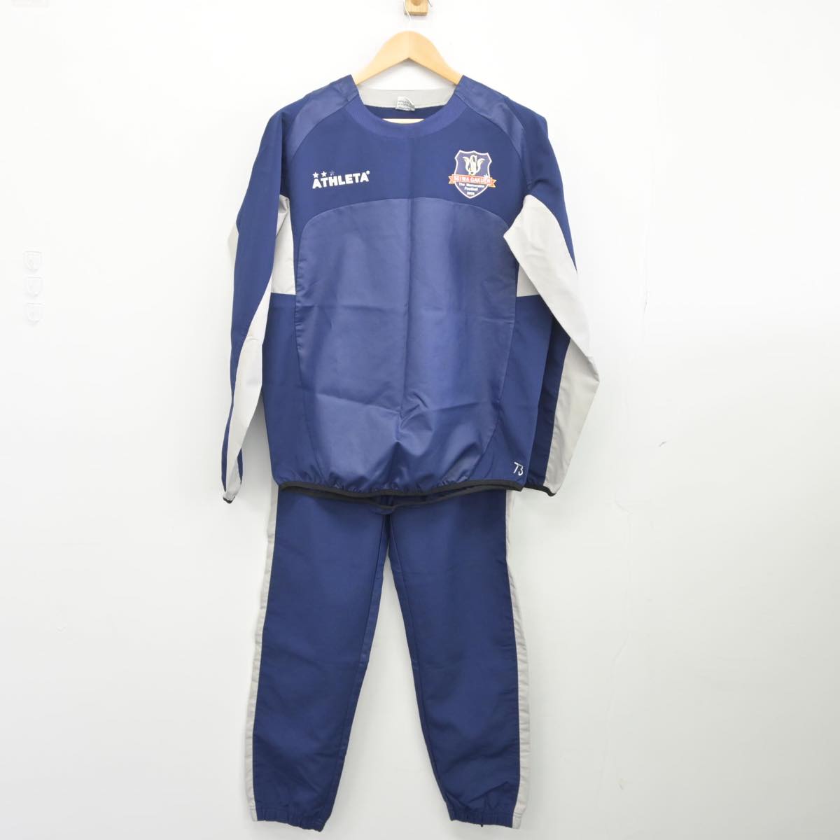 【中古】神奈川県 聖和学園高等学校/サッカー部ユニフォーム 男子制服 2点（部活ユニフォーム 上・部活ユニフォーム 下）sf026104