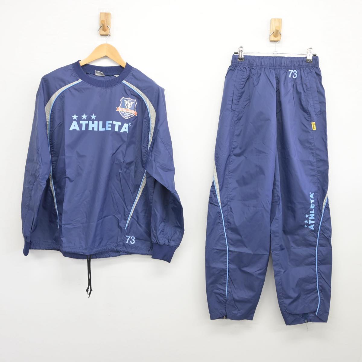 【中古】神奈川県 聖和学園高等学校/サッカー部ユニフォーム 男子制服 2点（部活ユニフォーム 上・部活ユニフォーム 下）sf026105