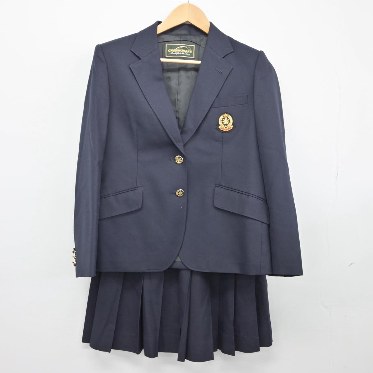 【中古】埼玉県 西武台高等学校 女子制服 3点（ブレザー・スカート）sf026110