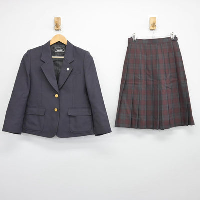 【中古】埼玉県 志木第二中学校 女子制服 2点（ブレザー・スカート）sf026113