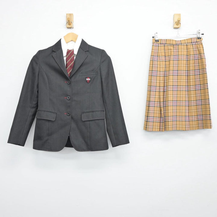 【中古制服】大阪府 関西大学北陽高等学校 女子制服 4点（ブレザー・シャツ・スカート）sf026118【リサイクル学生服】 | 中古制服通販パレイド