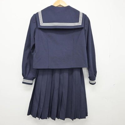 【中古】東京都 浮間中学校 女子制服 4点（セーラー服・スカート・スカート）sf026131