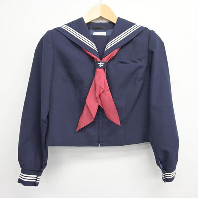 【中古】東京都 浮間中学校 女子制服 4点（セーラー服・スカート・スカート）sf026131