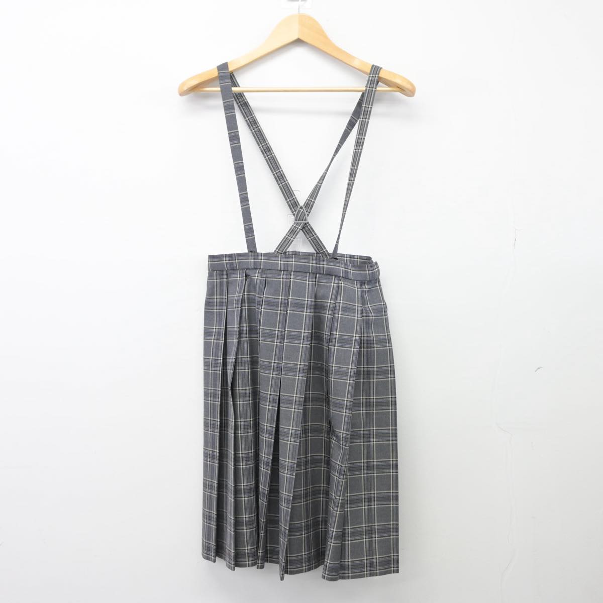 【中古】兵庫県 塩屋中学校 女子制服 3点（ブレザー・ニット・スカート）sf026156