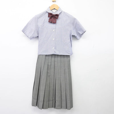 【中古】兵庫県 須磨浦女子高等学校 女子制服 3点（シャツ・スカート）sf026159