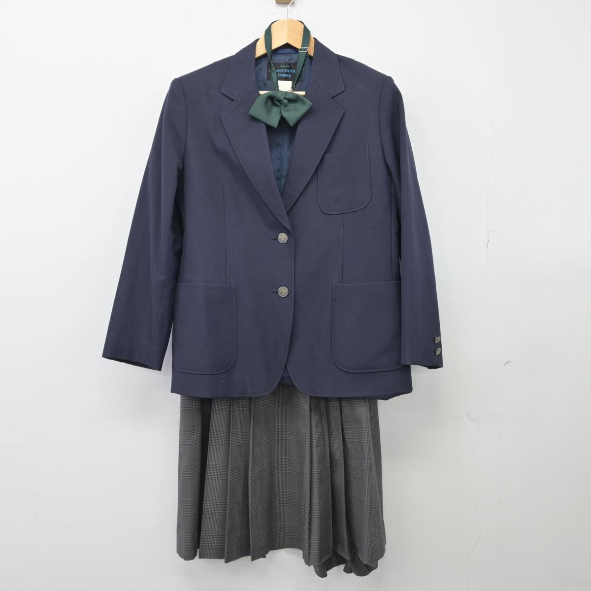 【中古】兵庫県 伊川谷高等学校 女子制服 3点（ブレザー・スカート）sf026163