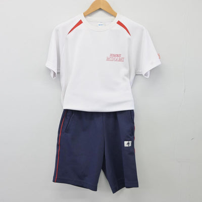 【中古】兵庫県 姫路南高等学校 女子制服 2点（体操服 上・体操服 下）sf026166