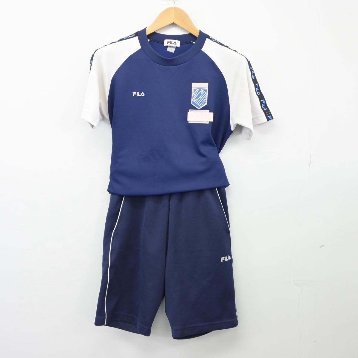 【中古】千葉県 八千代中学校 女子制服 3点（体操服 上・体操服 下）sf026191