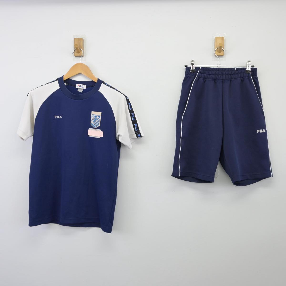 【中古】千葉県 八千代中学校 女子制服 3点（体操服 上・体操服 下）sf026191