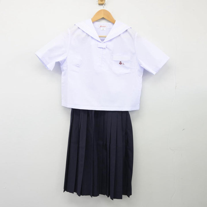 中古制服】兵庫県 上郡高等学校 女子制服 2点（セーラー服
