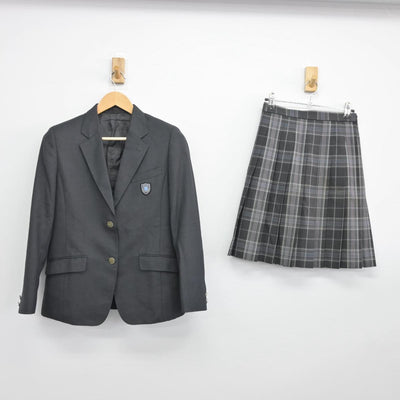 【中古】神奈川県 有馬高等学校 女子制服 4点（ブレザー・スカート）sf026202