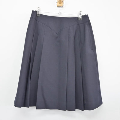 【中古】広島県 河内高等学校 女子制服 2点（シャツ・スカート）sf026205