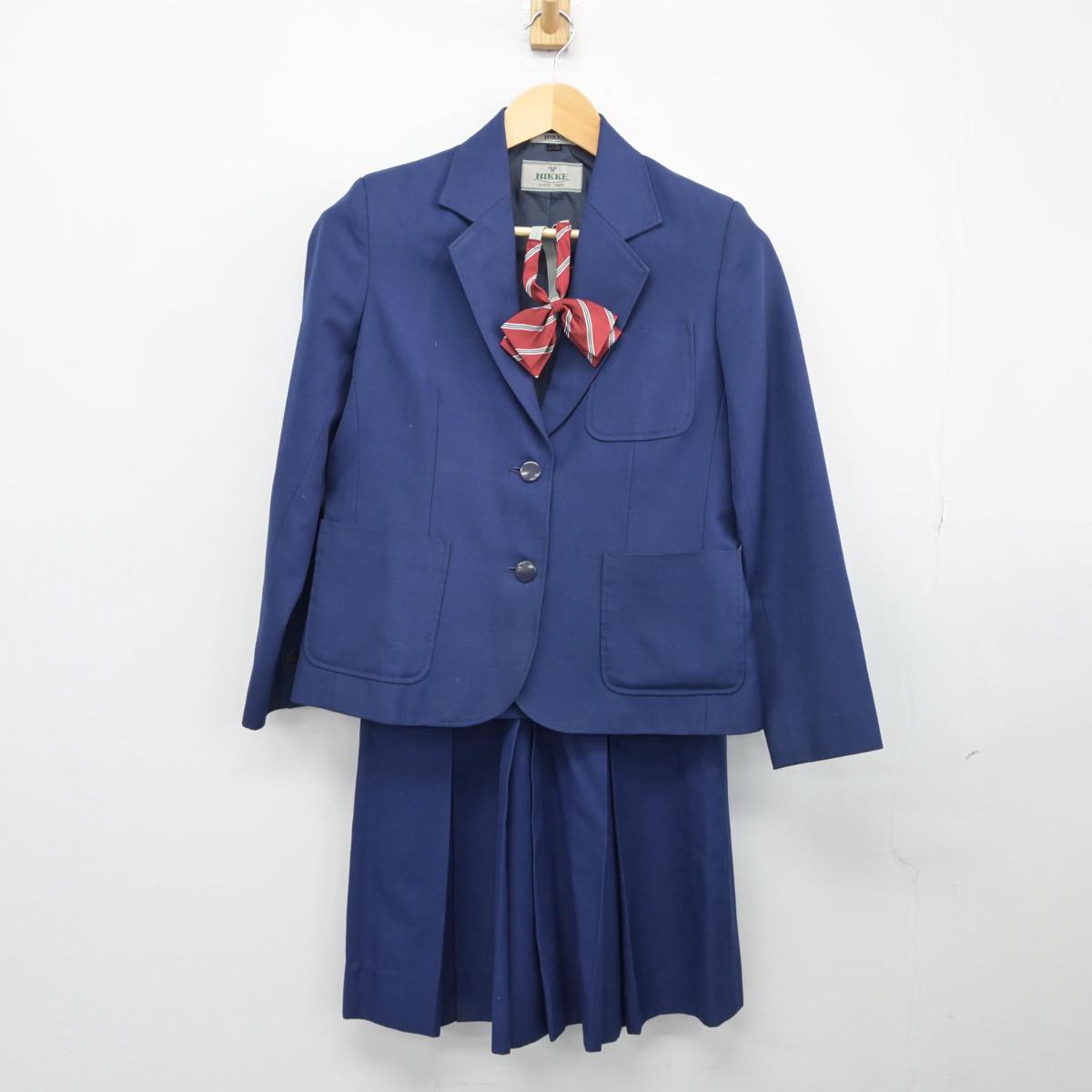 【中古】埼玉県 川越砂中学校 女子制服 4点（その他アイテム・スカート）sf026228