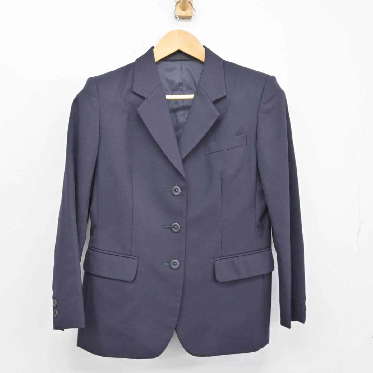 【中古】東京都 普連土学園中学校・高等学校 女子制服 3点（ブレザー・スカート）sf026239