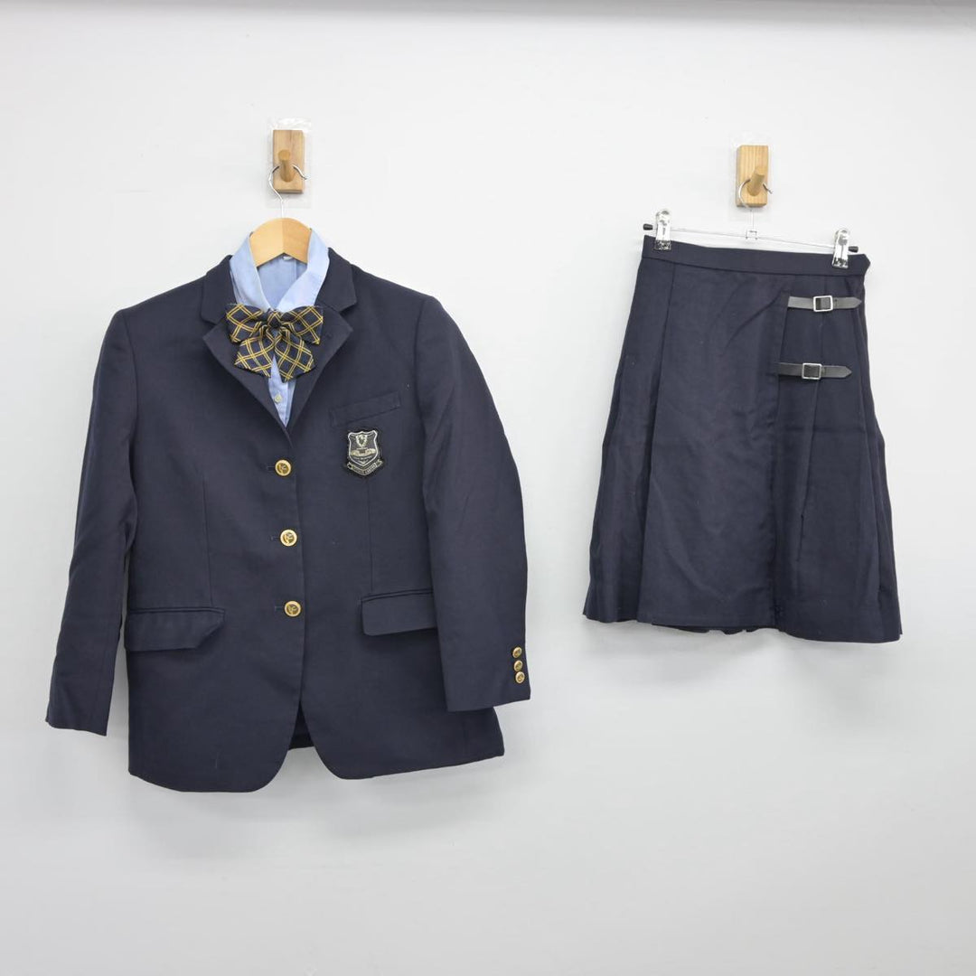 【中古制服】大阪府 追手門学院中学校・高等学校 女子制服 4点（ブレザー・シャツ・スカート）sf026244【リサイクル学生服】 |  中古制服通販パレイド