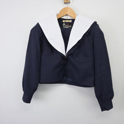 【中古】愛知県 豊明市立豊明中学校 女子制服 2点（セーラー服・スカート）sf026249