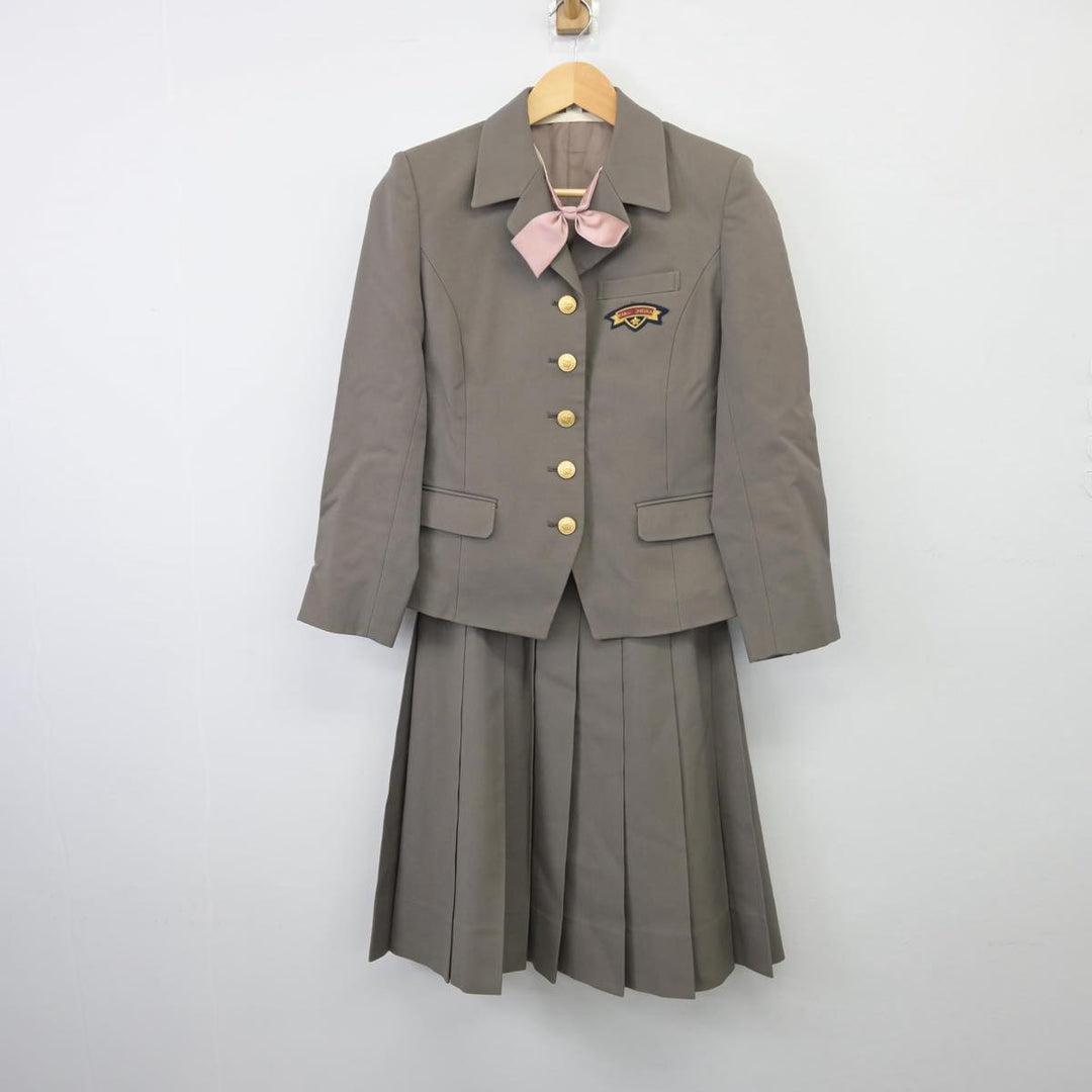 【中古】大阪府 関西大倉高等学校 女子制服 3点（ブレザー・スカート）sf026252