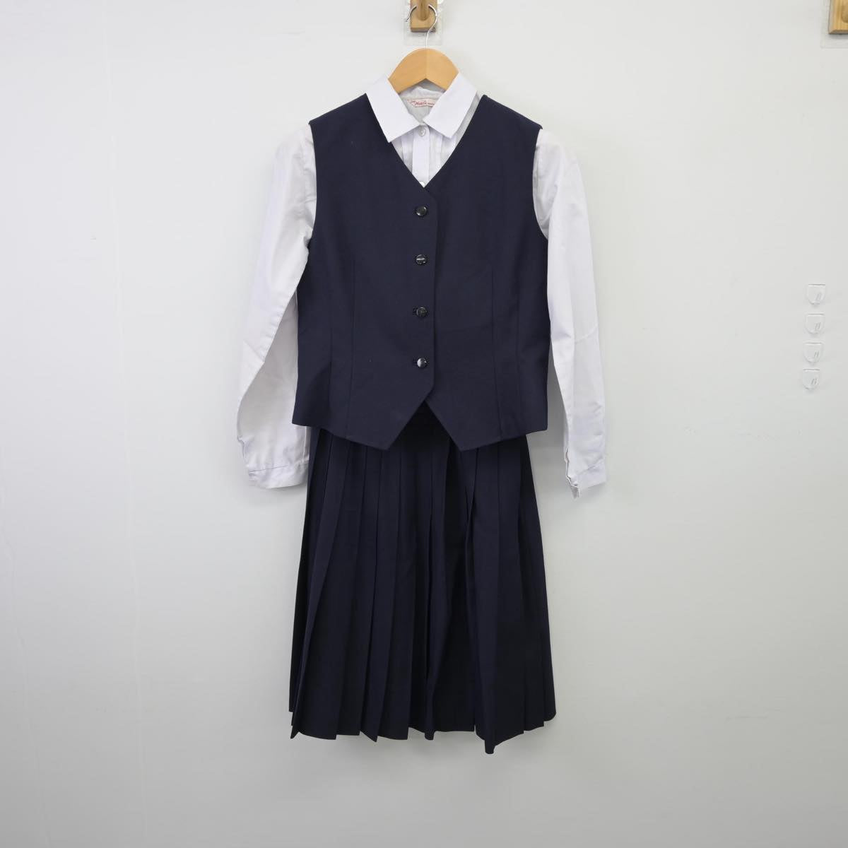 中古制服】兵庫県 兵庫県立御影高等学校 女子制服 4点（ブレザー・シャツ・ベスト・スカート）sf026255【リサイクル学生服】 | 中古制服 通販パレイド