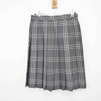 【中古】神奈川県 鎌倉女子大学中等部 女子制服 3点（シャツ・スカート）sf026272